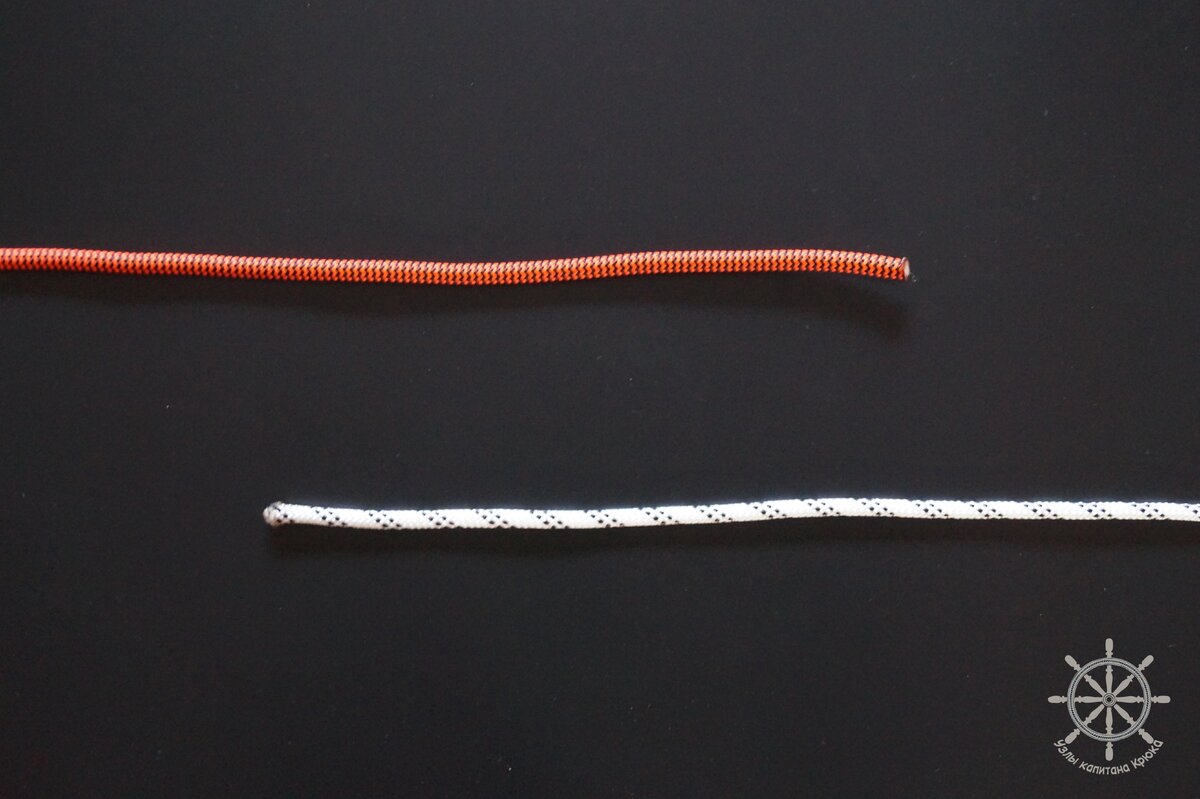 Как вязать змеиный узел - шаг 1