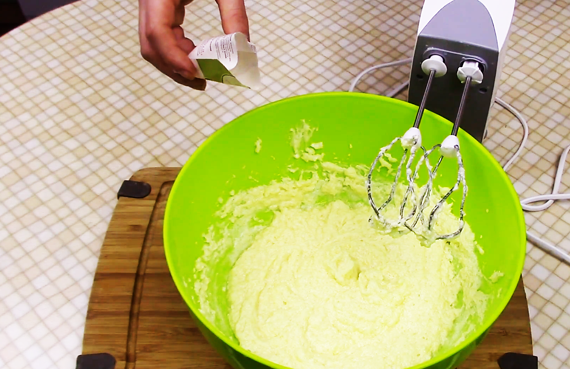 Готовим тесто для печенья