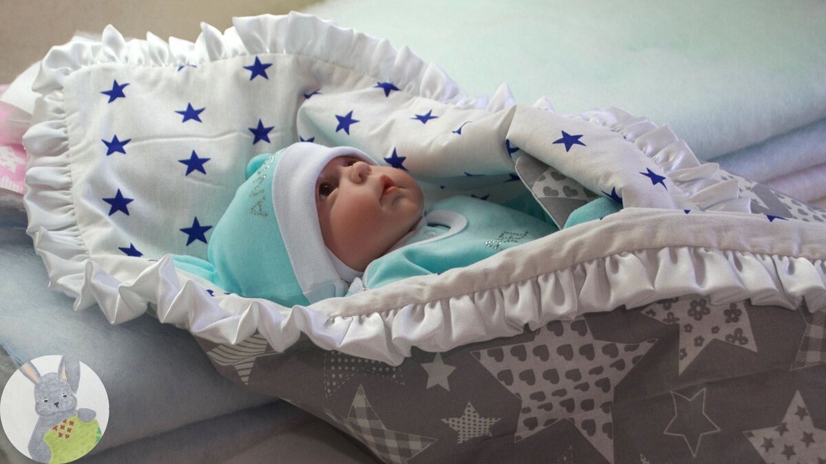 Одеяло для новорожденного своими руками