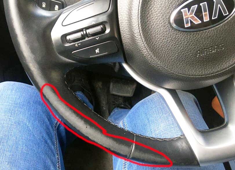 типичная ситуация с обшивкой рубля уже к 20-30 тыс км пробега