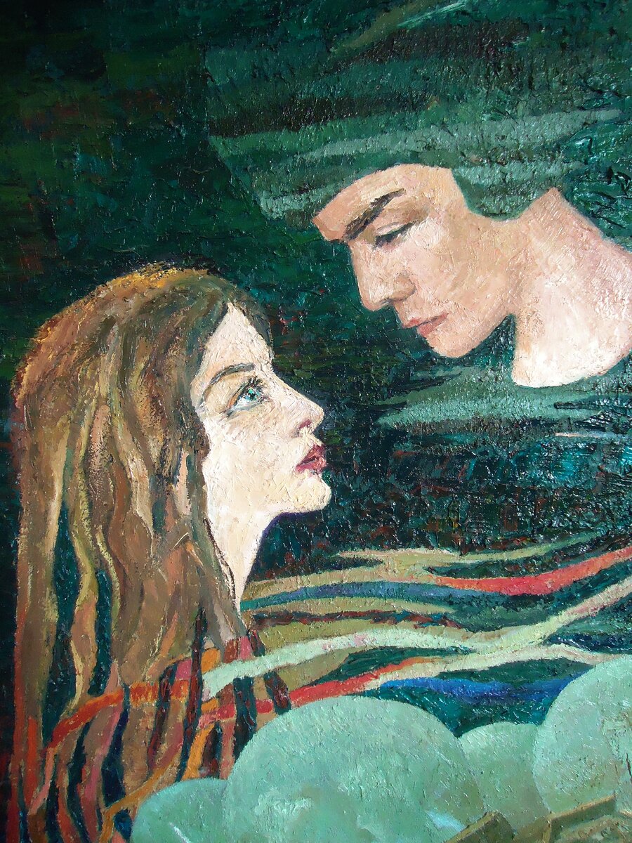 Владислав Несынов " Сказки Шахерезады" ( фрагмент  "Шахерезада и Шахрияр")