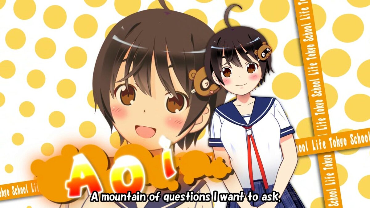 Вот наши главные персонажи. Это Аой…