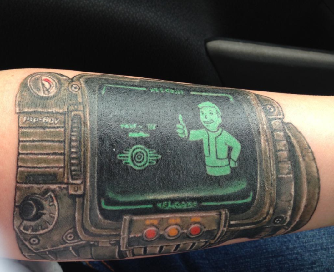 Fallout 4 татуировки где делают фото 50