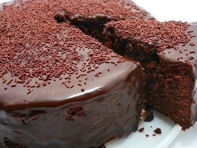 Шоколадный кекс.