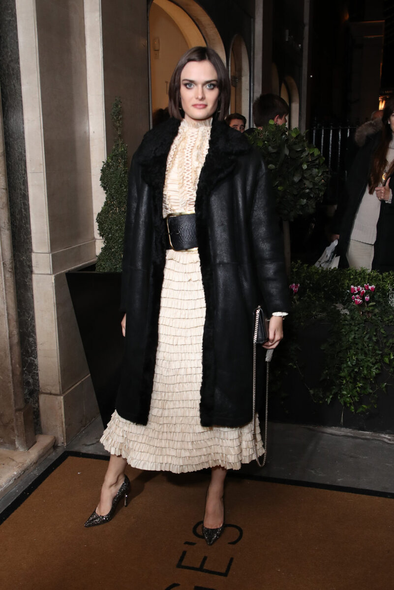 Модель Саманта Ролинсон на вечеринке Harper’s Bazaar