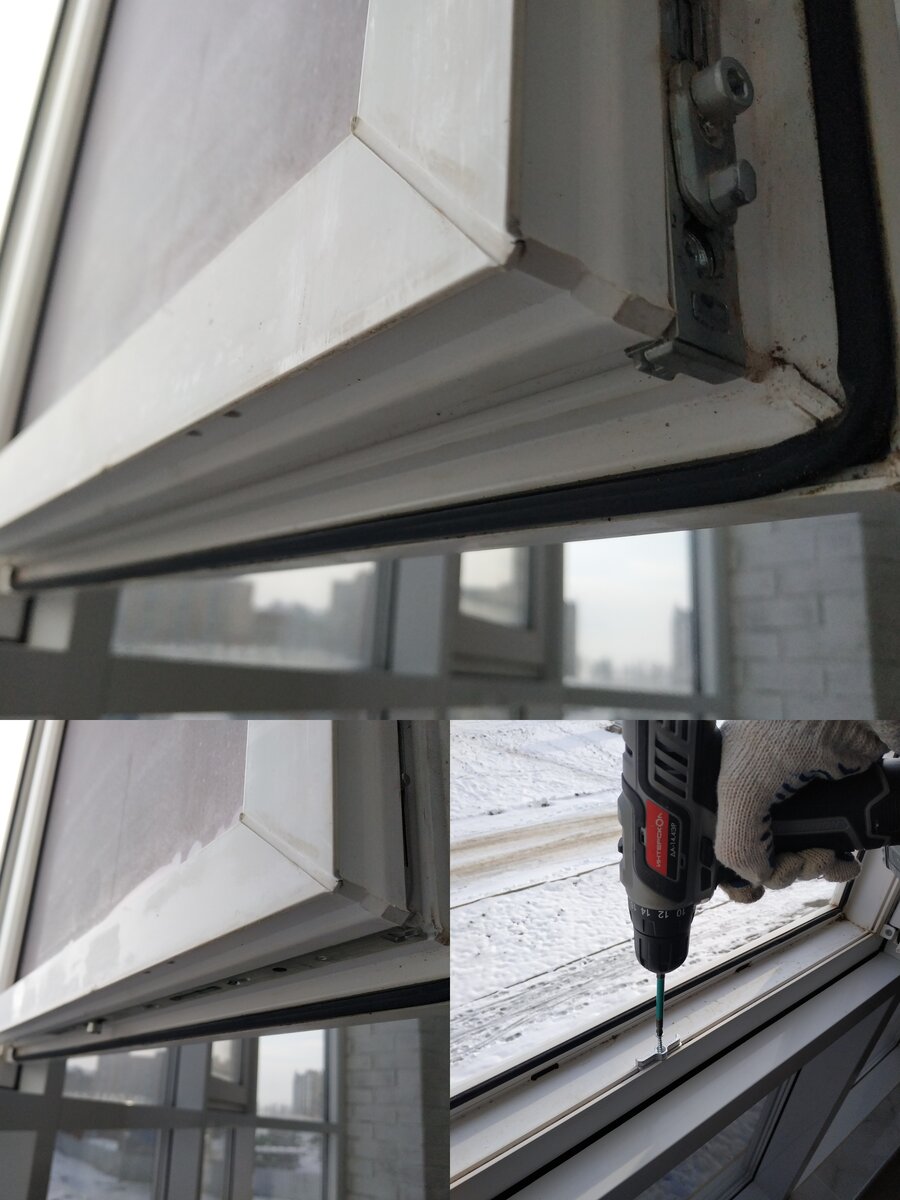 Монтаж дополнительного прижима