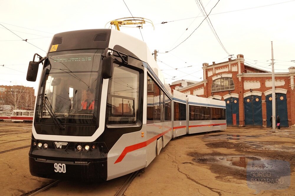 Вагон КТМ71-633 на испытаниях в Самаре 