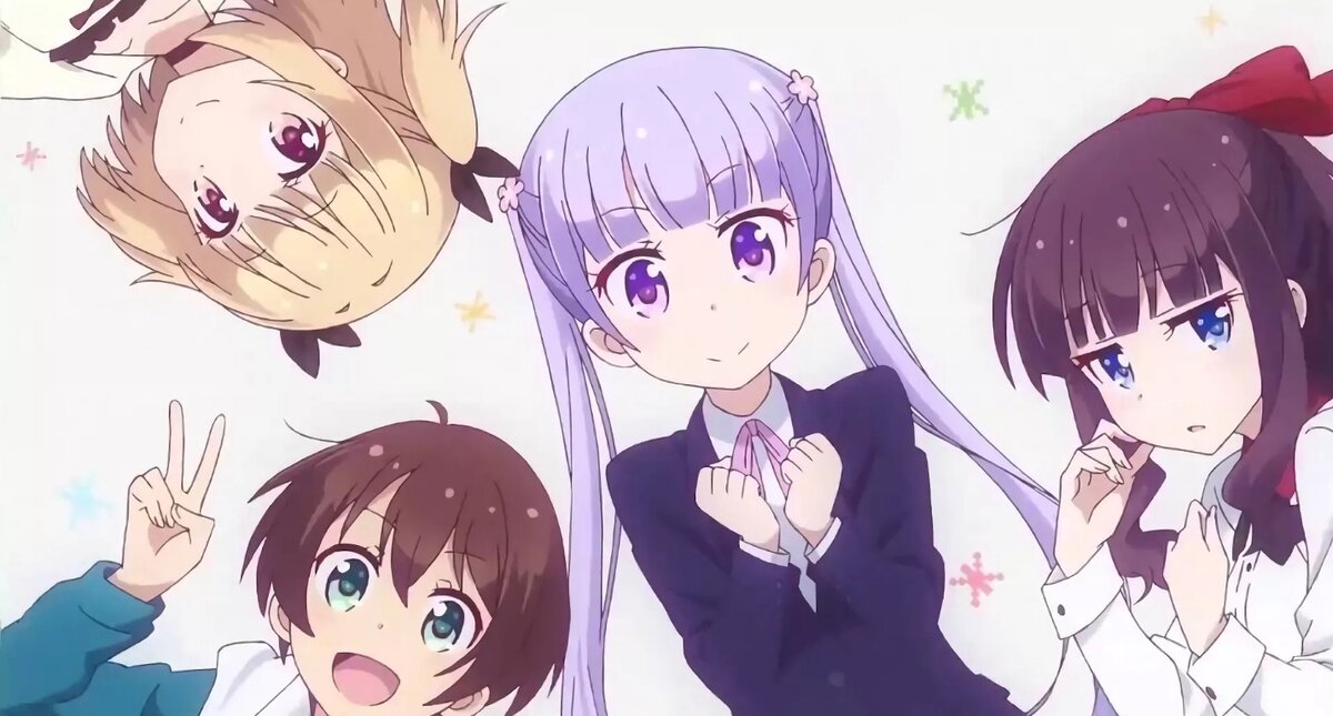                                                                  Аниме "Новая игра"( New Game!)