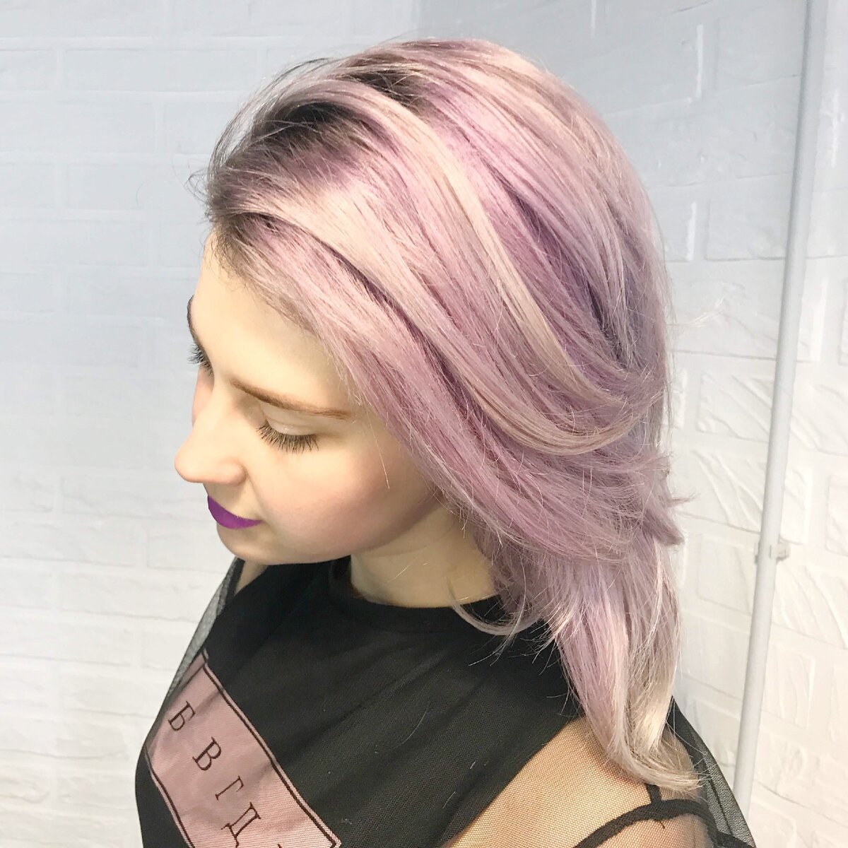 Тонирование красным корректором плюс маской для волос