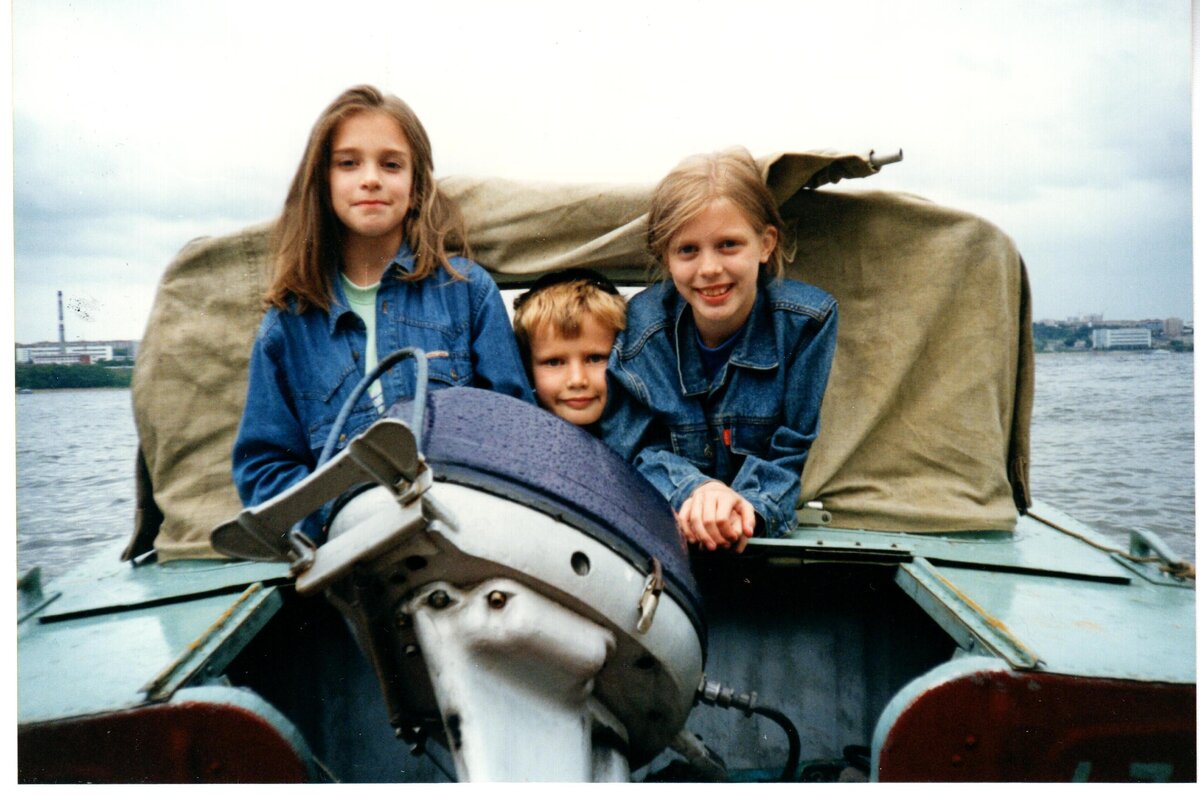 Вот он, мой мотор...Личные фото.