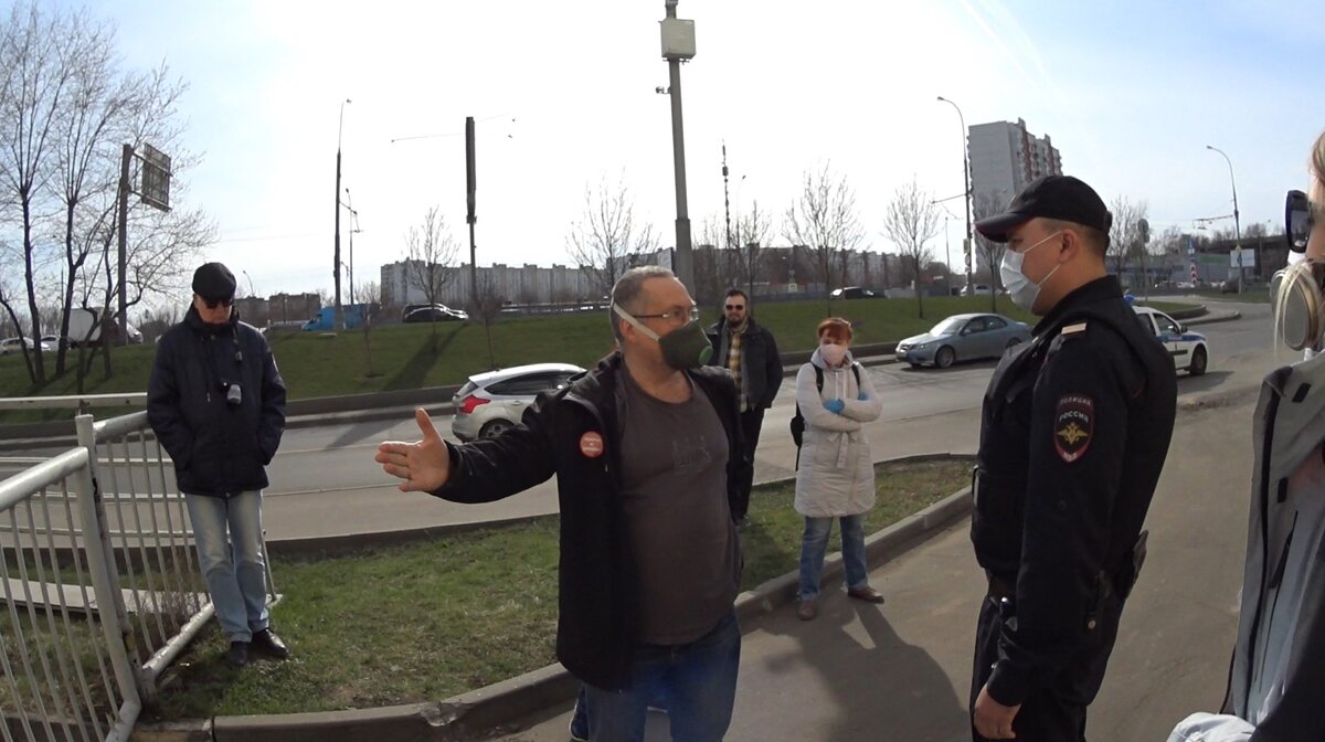 Активисты пришли к месту строительства радиоактивной хорды 