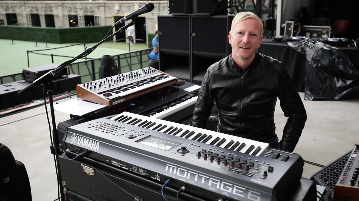 Мэтт Джонсон и "укрощенный зверь" Yamaha Montage 6