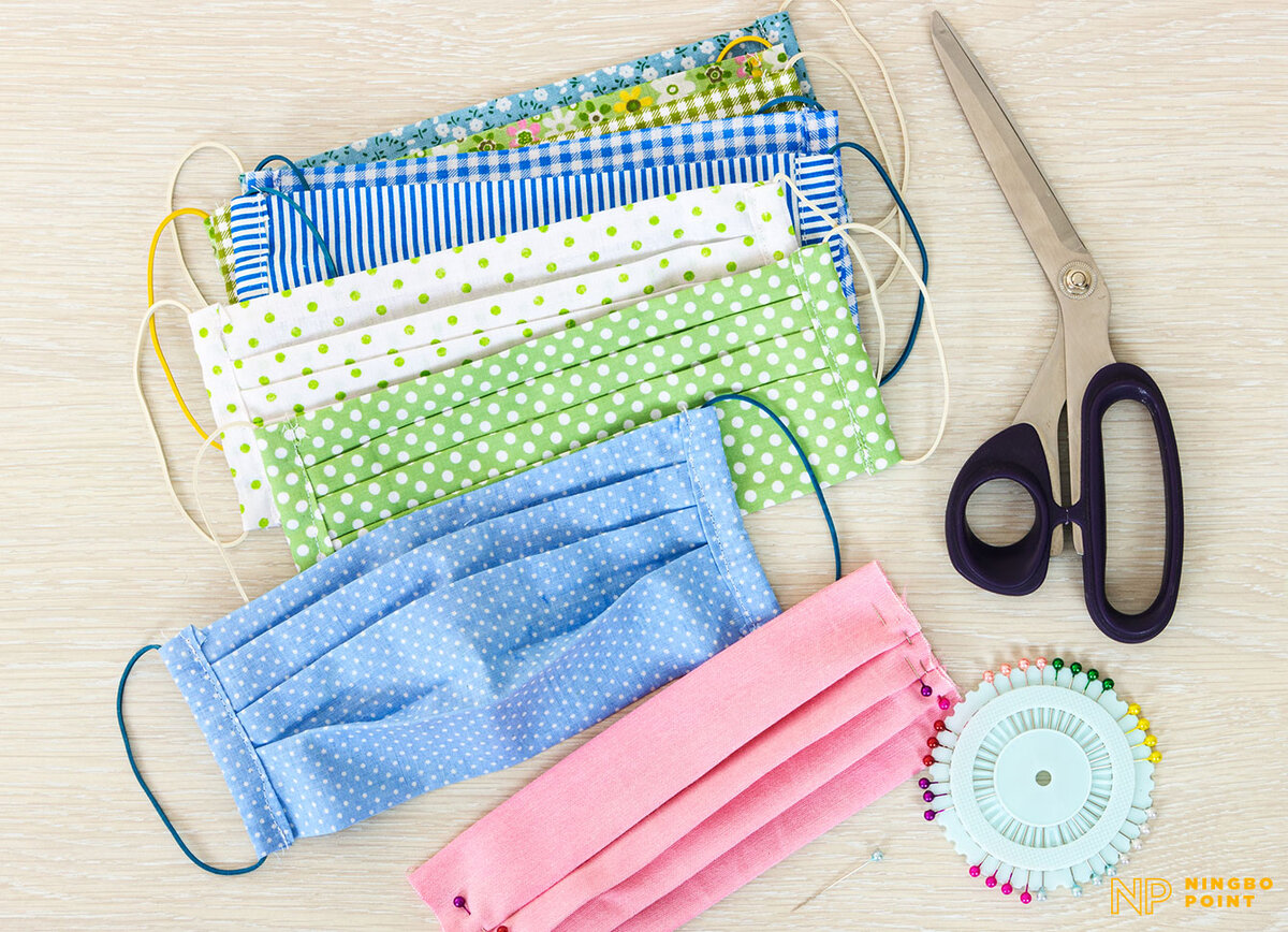 красочные многоразовые маски своими руками