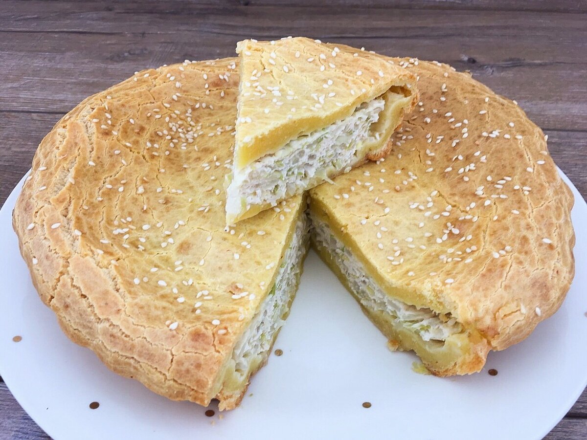 Пирог с капустой на сковороде быстро и вкусно