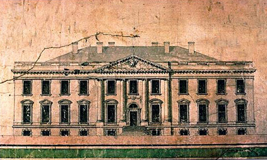 Проект здания 1793 года. Источник: wikipedia.org 
