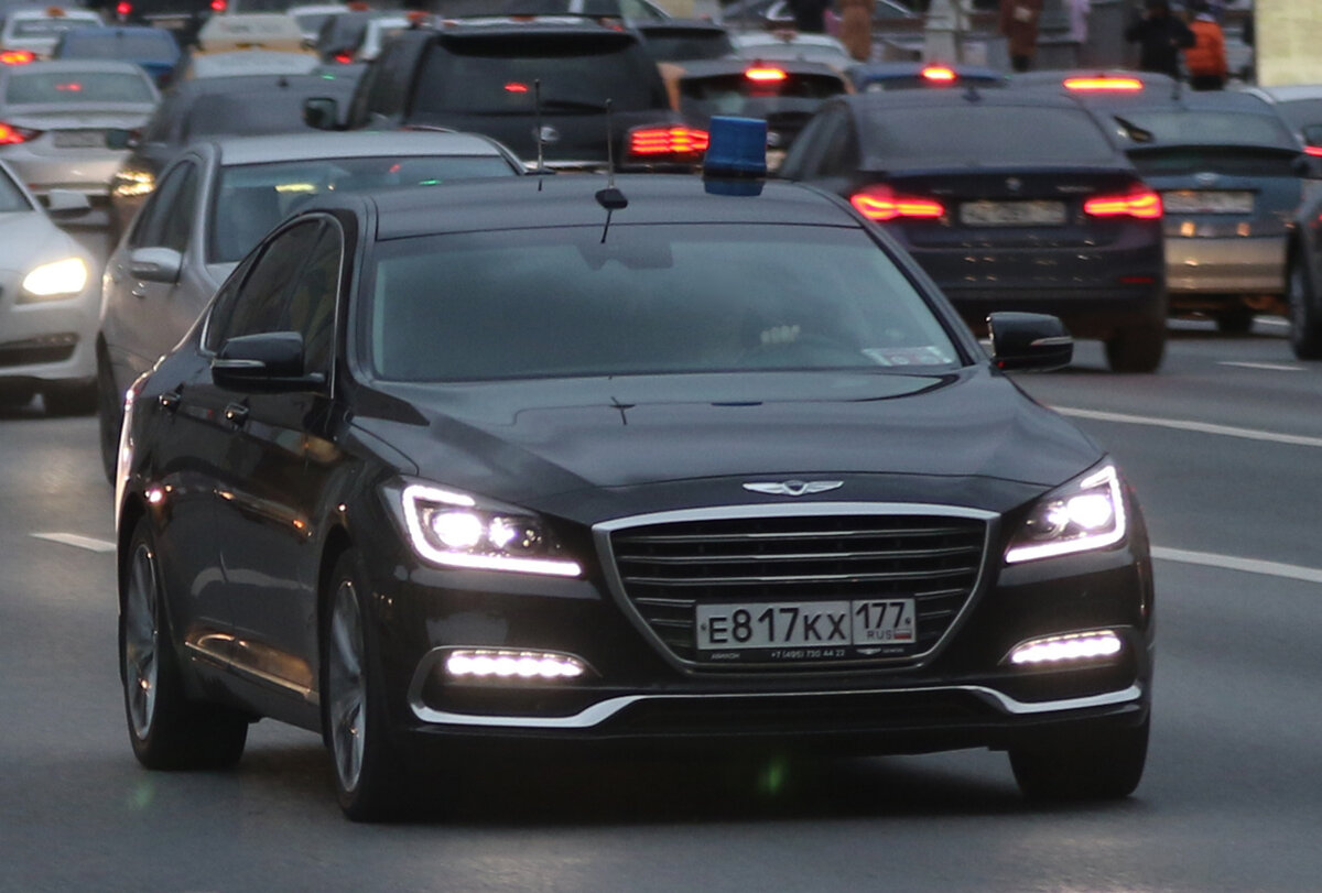 Genesis III G80 пришел на смену Audi A6 C7 facelift