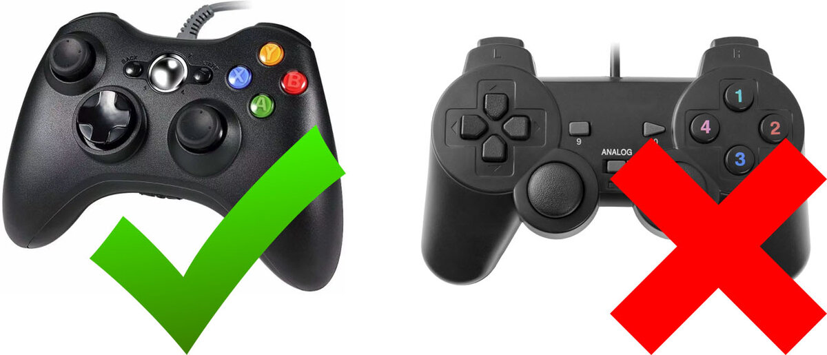 Лучше всего для ребенка подойдет Xbox-подобный геймпад
