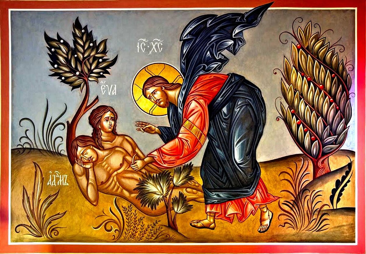 Сотворение Евы, современная фреска                        https://3.bp.blogspot.com/-HInKzF0SVdc/WMcabMgjNMI/AAAAAAAAapc/N8SQEbxqLD4G9LZJgbr0QdlU6pqUoemIwCLcB/s1600/Adam_kai_Eua_06%2B1.jpg