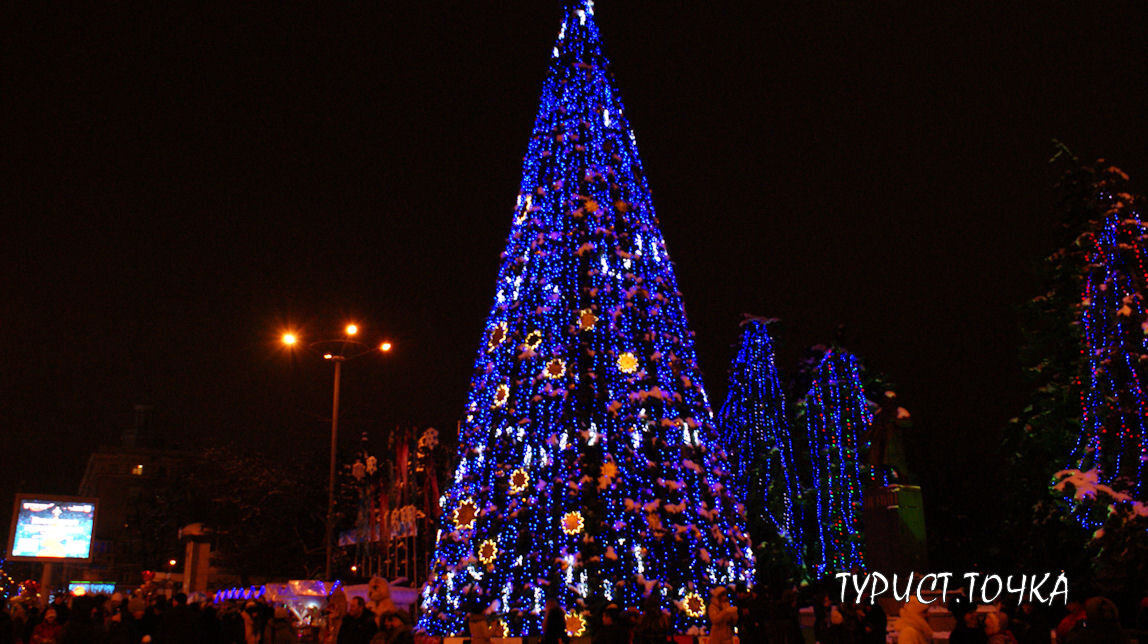 Новый год-2015. Главная городская ёлка