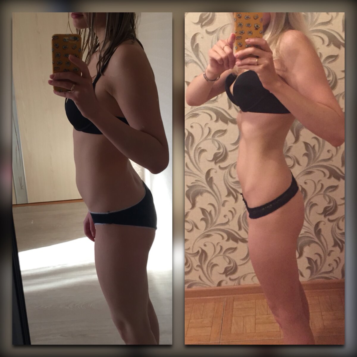 Через неделю после родов/ через 3 мес после родов