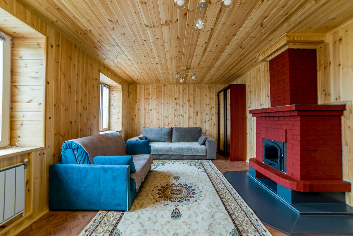 Первый этаж (деревня Шайдурова, дом 170 м2).