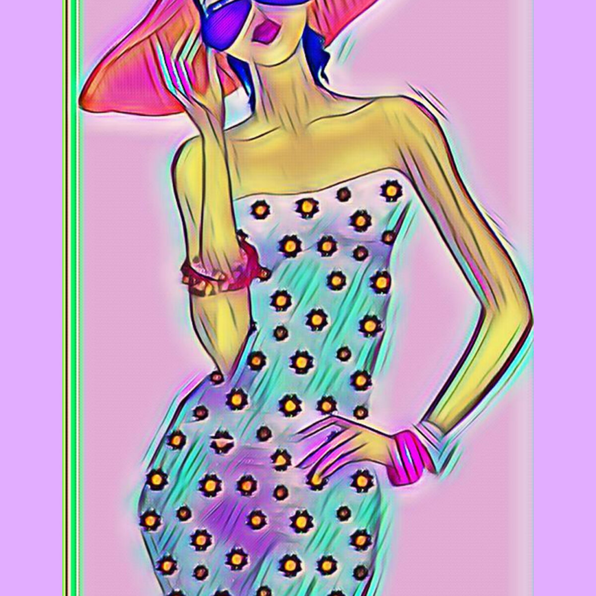 Мне не нравится слово "худая", лучше "стройная ".