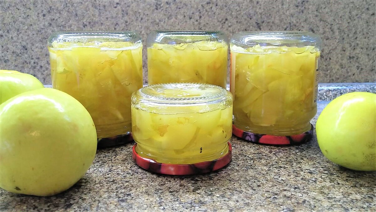 Варенье из яблок "пятиминутка"