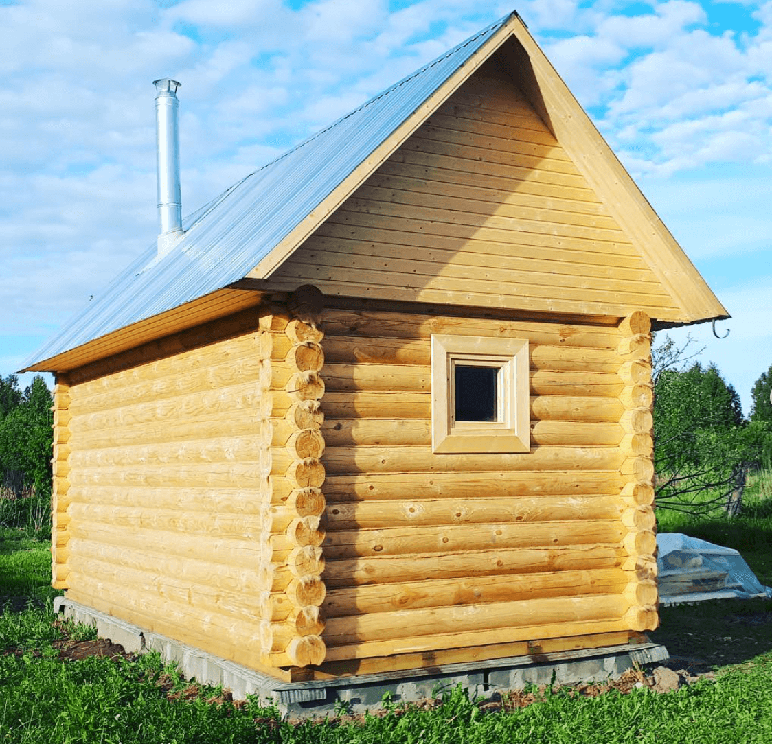 Купить баню в новгородской области. Баня из сруба. Готовый сруб бани. Сруб под баню. Сруб бани 3х3.