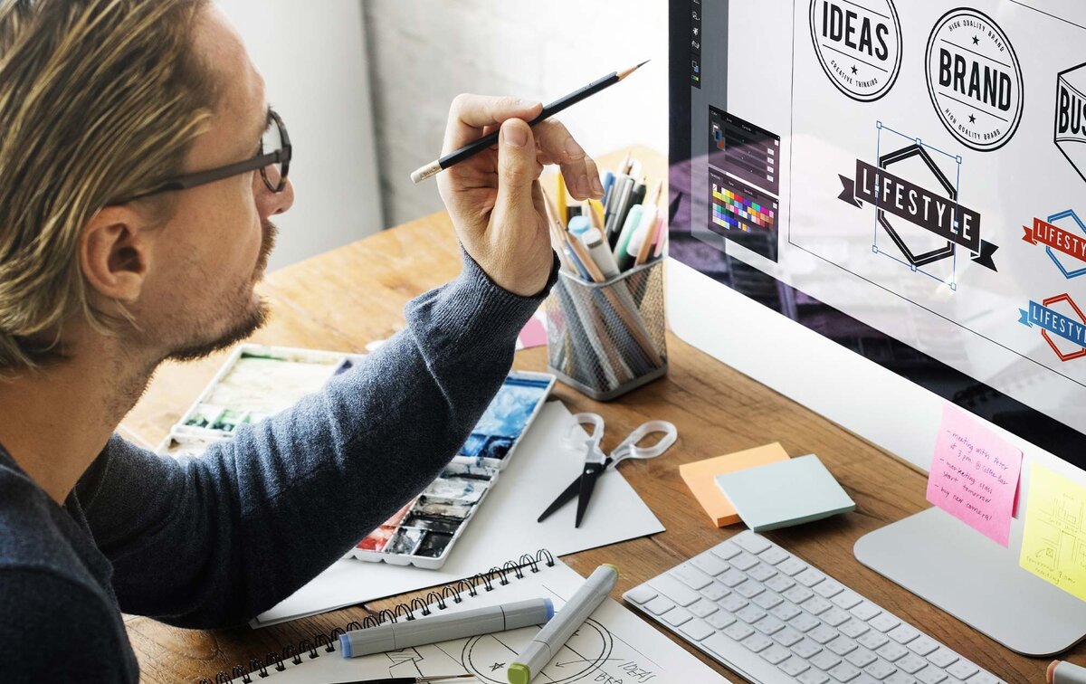 Процесс создания графического дизайна