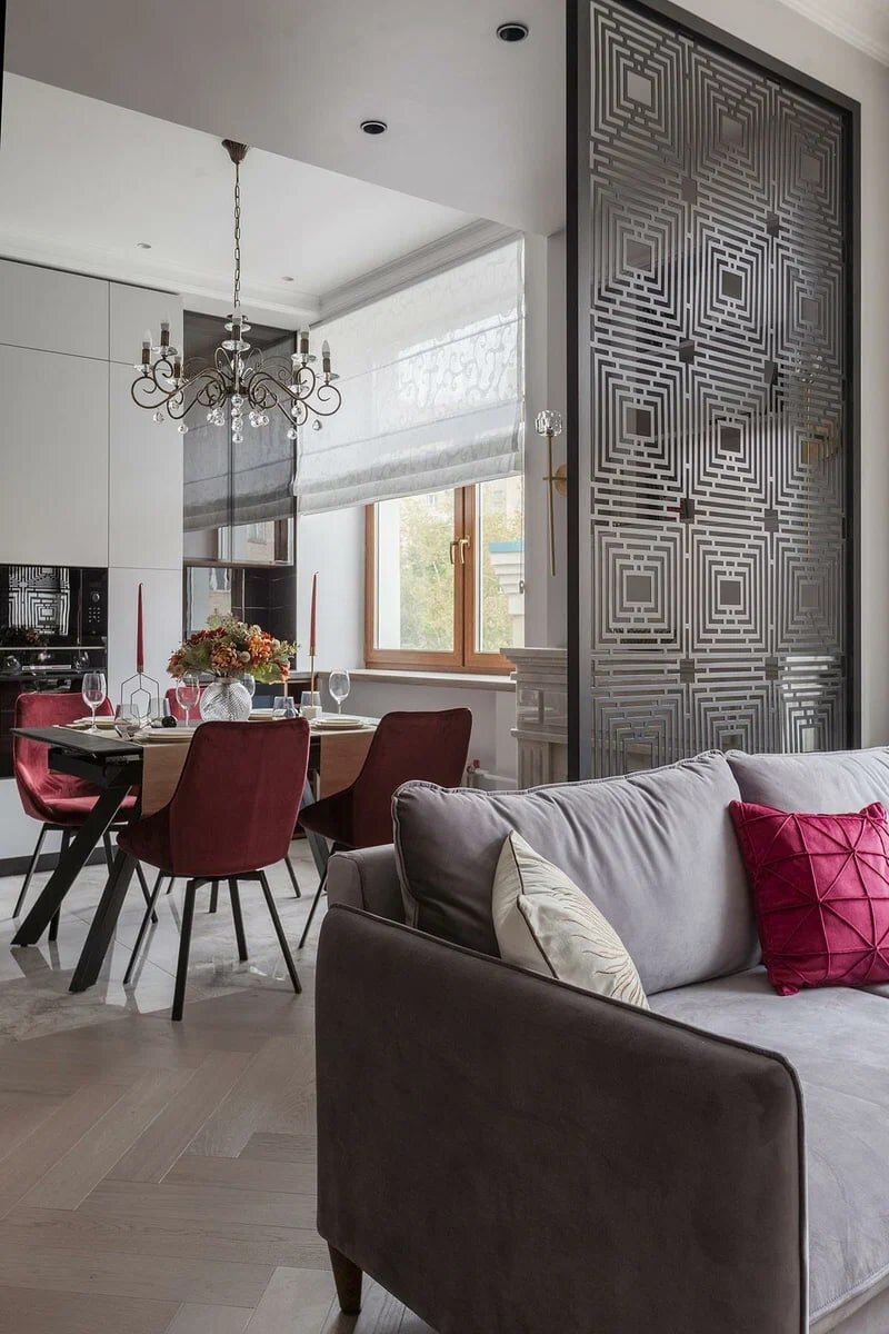 Изысканность и элегантность. Отличная организация пространства на 45 кв.м. старой сталинки