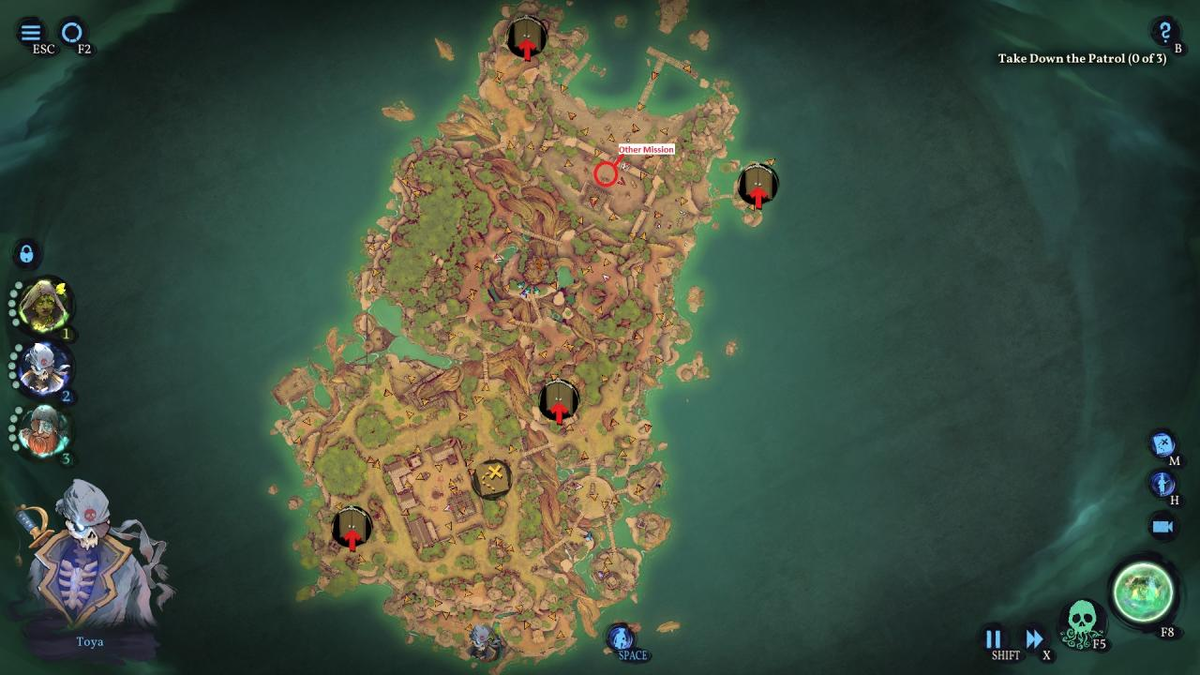 ✅Этот гайд по игре Shadow Gambit: The Cursed Crew поможет вам найти всех разработчиков на разных картах. При игре вам следует нажать «h», чтобы выделить врагов и видеть их имена.-37