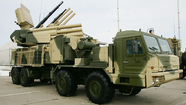 САМЫМ ЯРКИМ ПРОЯВЛЕНИЕМ ВОЙНЫ 2019-2020 ГГ. В ЛИВИИ СТАЛА БОРЬБА РУССКИХ ЗРК "ПАНЦИРЬ-С1" С ТУРЕЦКИМИ БЕСПИЛОТНИКАМИ. ФОТО: VADIM SAVITSKY/GLOBAL LOOK PRESS