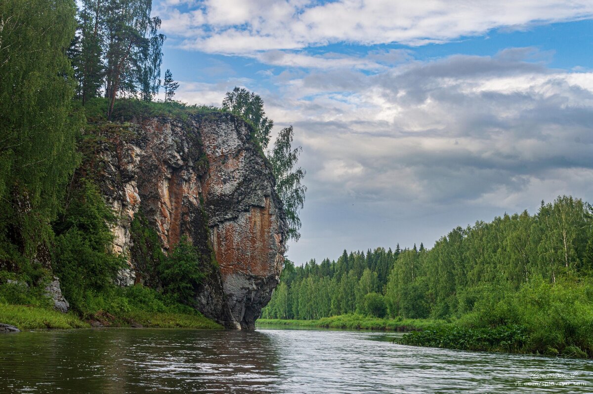 Исток реки Чусовая