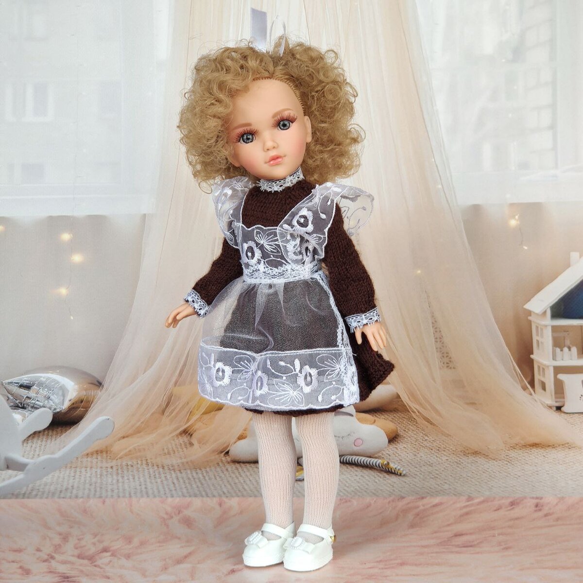 Листайте карусель - смотрите фото куклы 