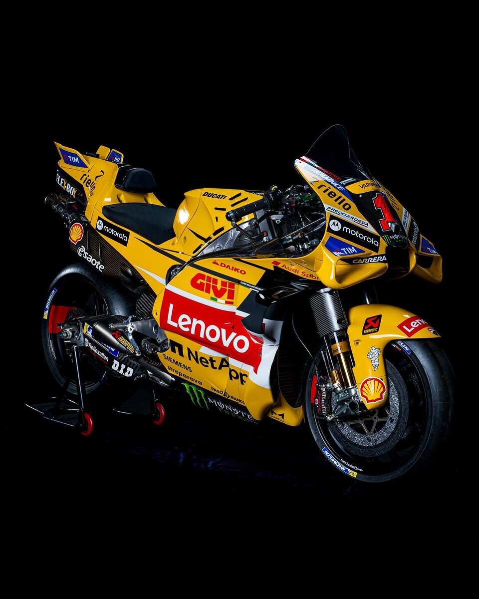 Чемпионский мотоцикл Ducati Desmosedici GP23 Пеко Баньяи