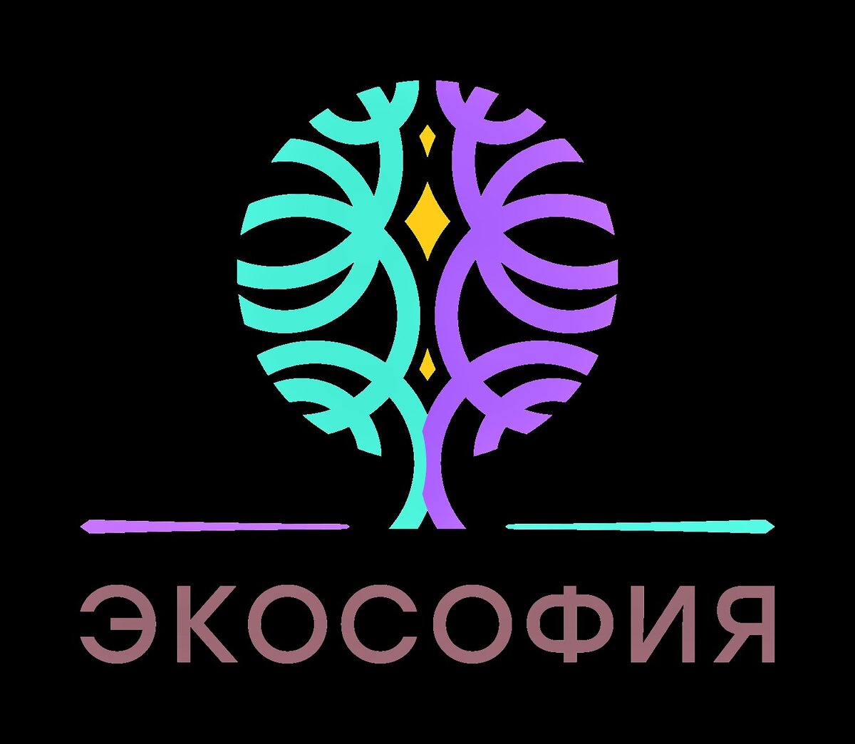 Логотип проекта "Экософия"