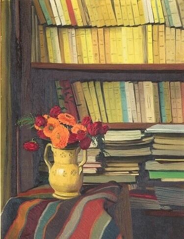 "La Bibliothèque" Félix Vallotton,1920