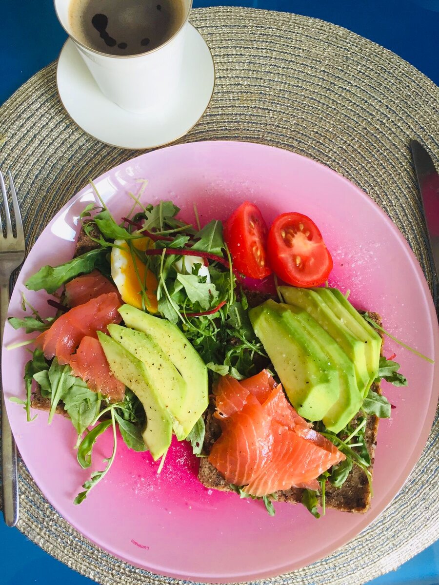 Фото автора иллюстрирует простое питание