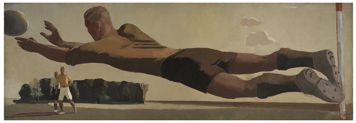 А Дейнека, «Вратарь», 1934 © Государственная Третьяковская галерея
