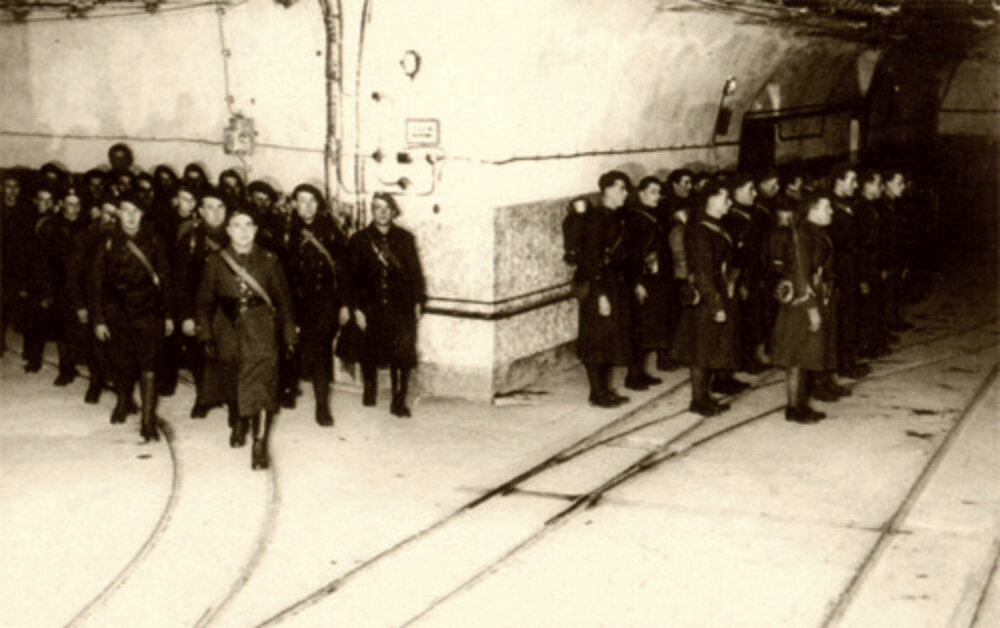 Французские солдаты на линии Мажино, 1939 г. 