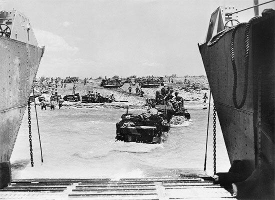 Высадка американских войск на Сицилии