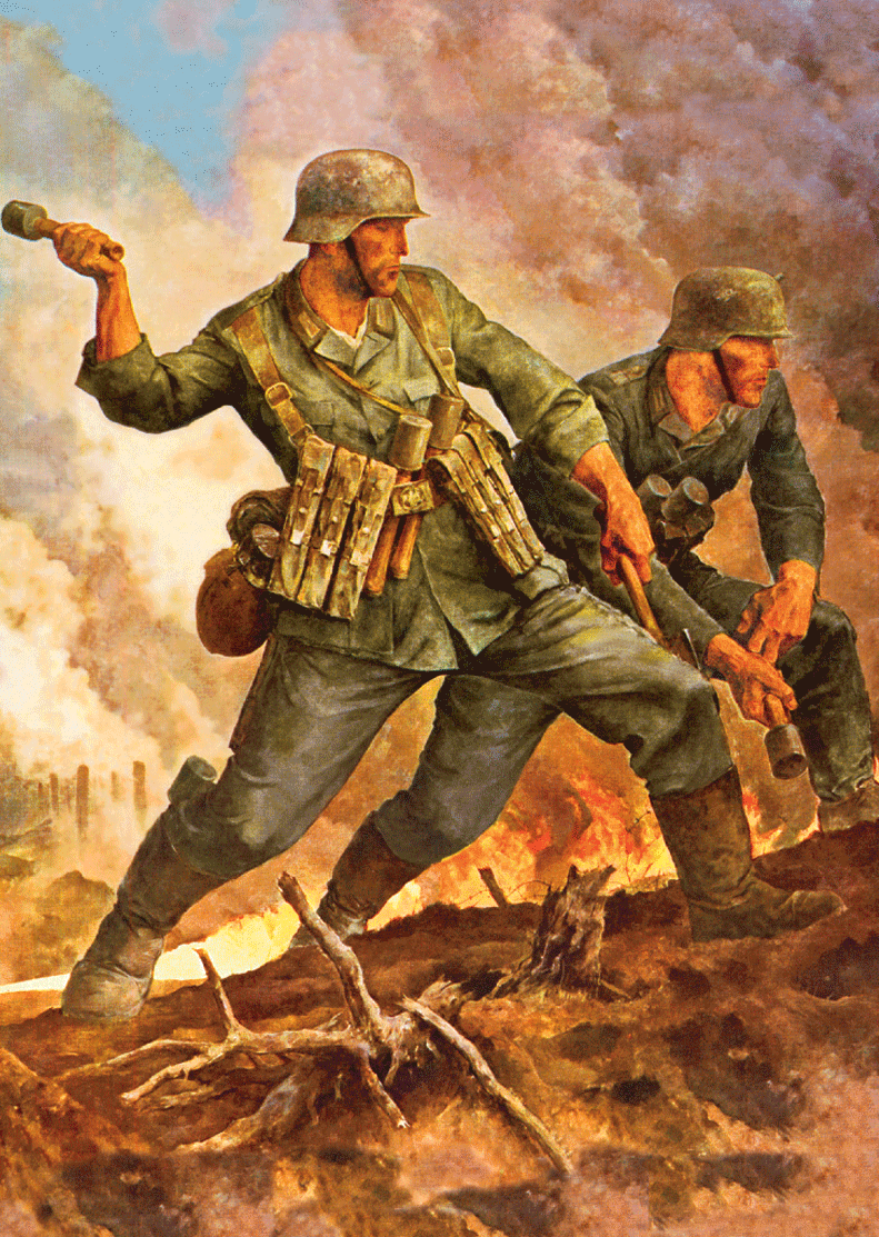 Липус Рудольф. «Воины». 1943.  