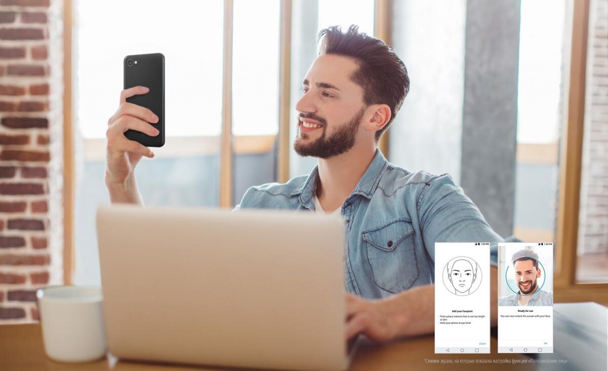 Распознавание улыбки на новых девайсах.