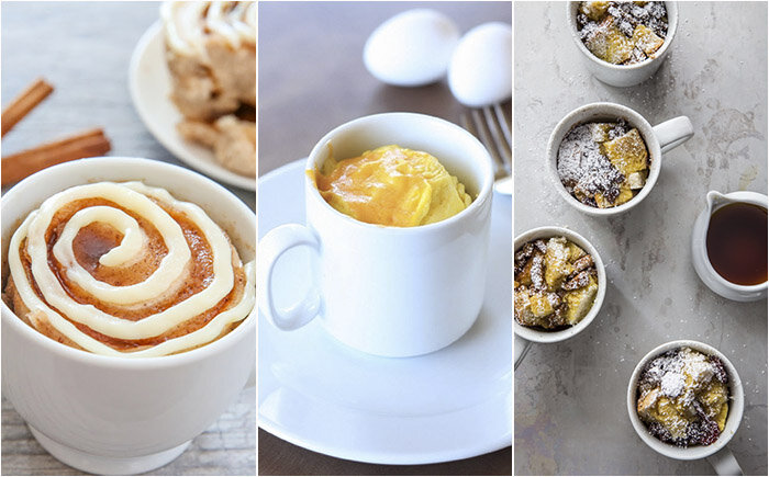 
6 вкусных завтраков в чашке на скорую руку за 10 минут
Все знают, что завтрак – это самый важный из всех приемов пищи за день. С утра просто необходимо съесть какое-нибудь теплое сытное блюдо. Но как часто утром все пытаются перекусить на ходу, так как сильно опаздывают. Предлагаем рецепты таких блюд, приготовление которых потребует минимум времени и усилий.
