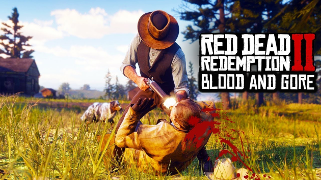 В Red Dead Redemption 2 немало сцен с проявлением жестокости