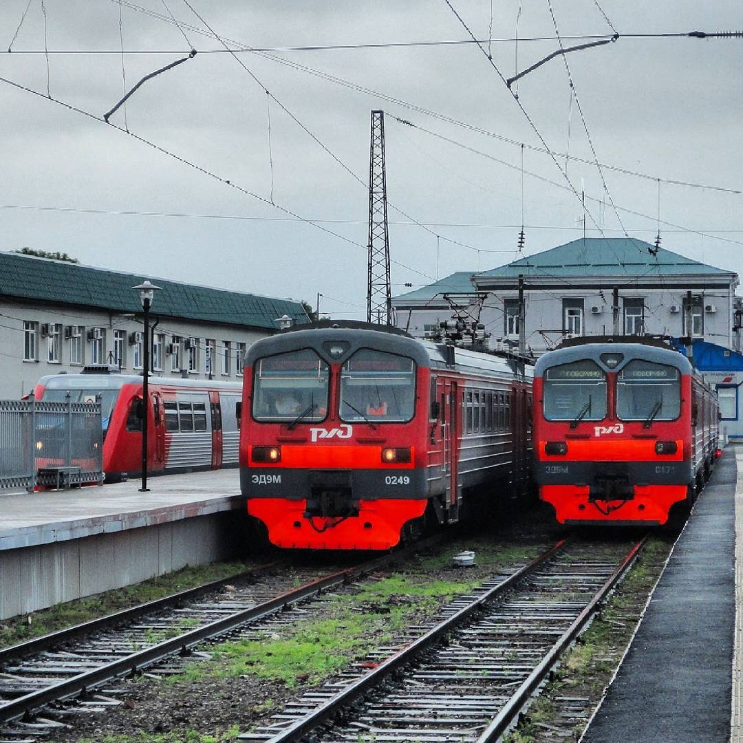 электропоезд москва рязань