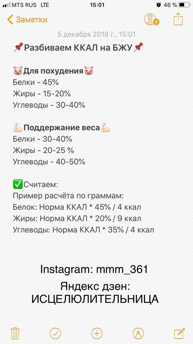 БЖУ и ККАЛ. Рассчитаем твою норму? | ИСЦЕЛЮЛИТЕЛЬНИЦА | Дзен