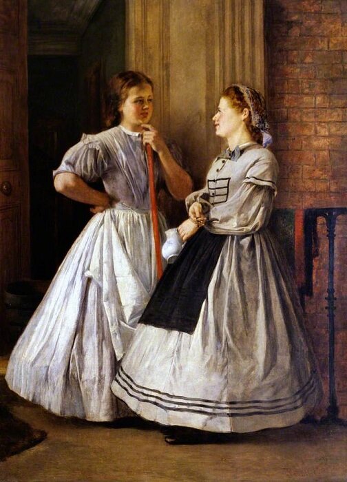 "Служанки", Джон Финни, 1864-65.