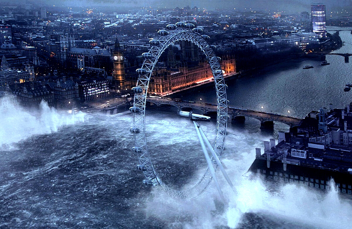 Вода заполнит всю поверхность суши