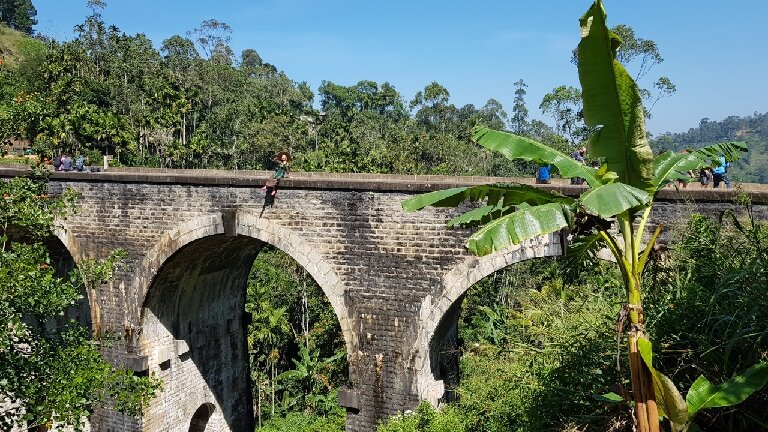 По горному серпантину с побережья Шри-Ланки до поселка Элла дорога на авто заняла у нас почти 6 часов.